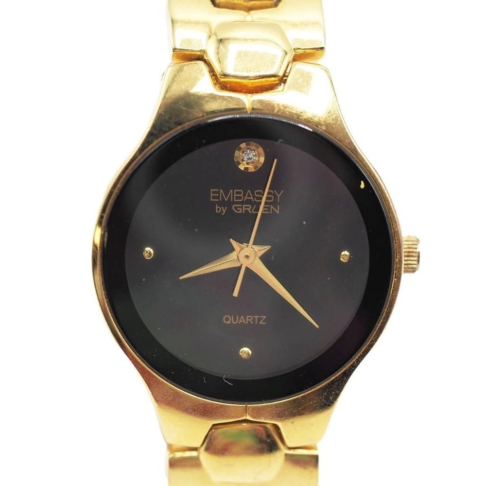 Women's Gruen Analog Quartz Watch‎ Wristwatch New Battery